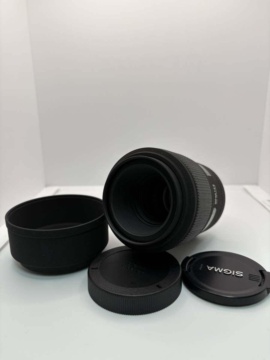 【外観美品】SIGMA シグマ 105mm F2.8 EX DG MACRO CANON EF マウント拍卖