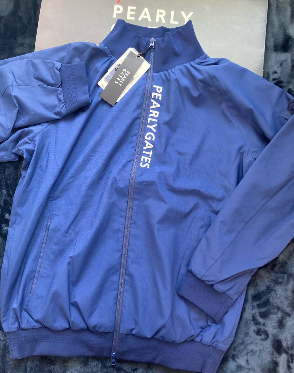 新品 パーリーゲイツ タフレックスサーモトロン レノー ブルゾン(7)サイズ3L/青 PEARLY GATES拍卖