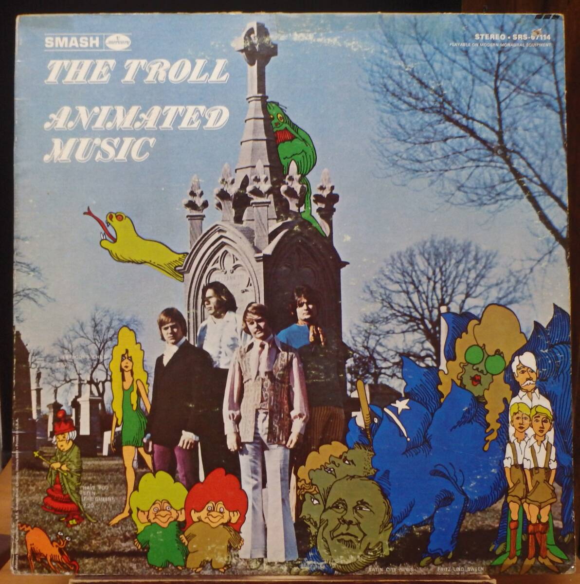 【SS090】THE TROLL 「Animated Music」, 68 US Original ★サイケデリック・ロック/ガレージ・ロック拍卖