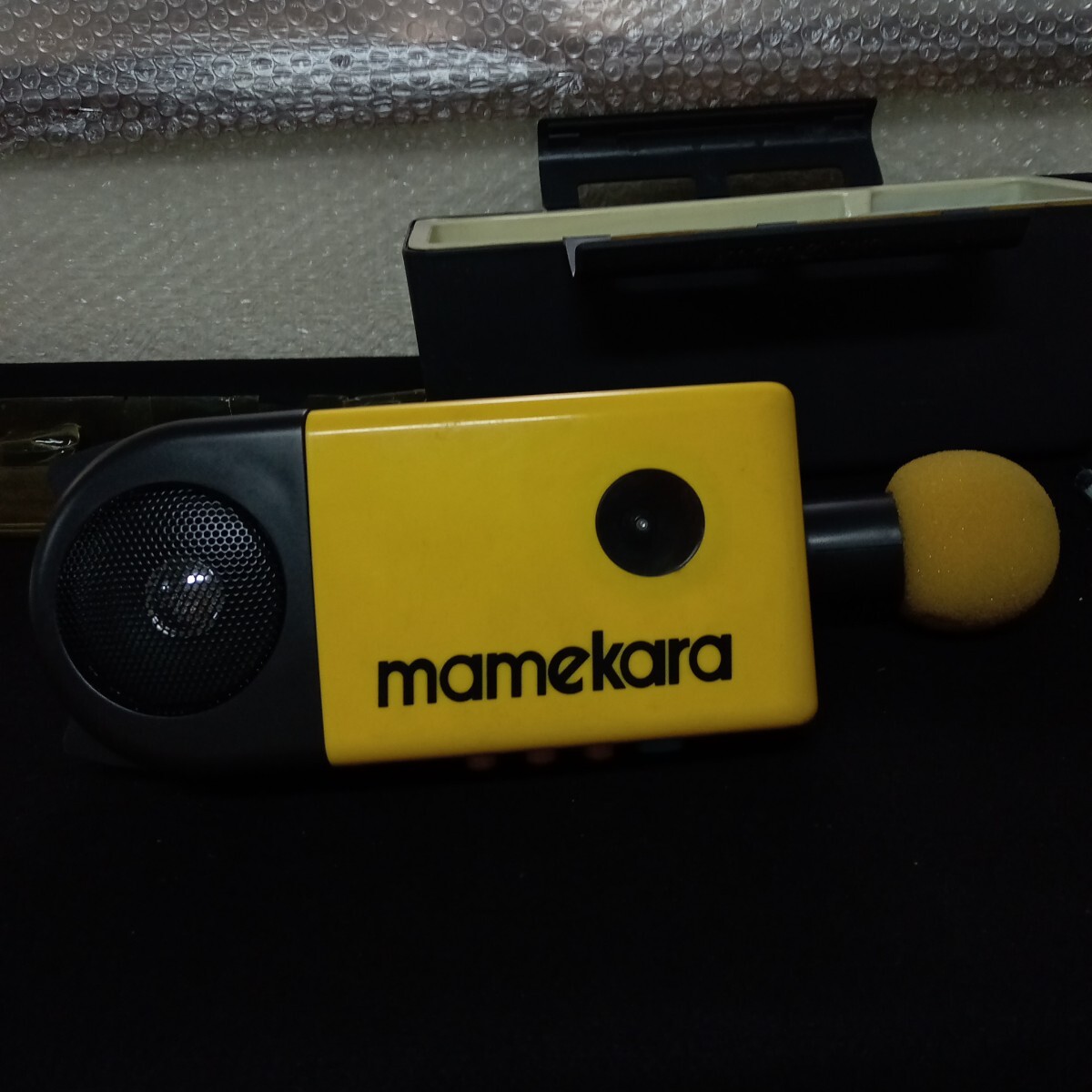 雑A-048/mamekara マメから ハンディカセットカラオケプレーヤー 起動あり/L11/70917拍卖