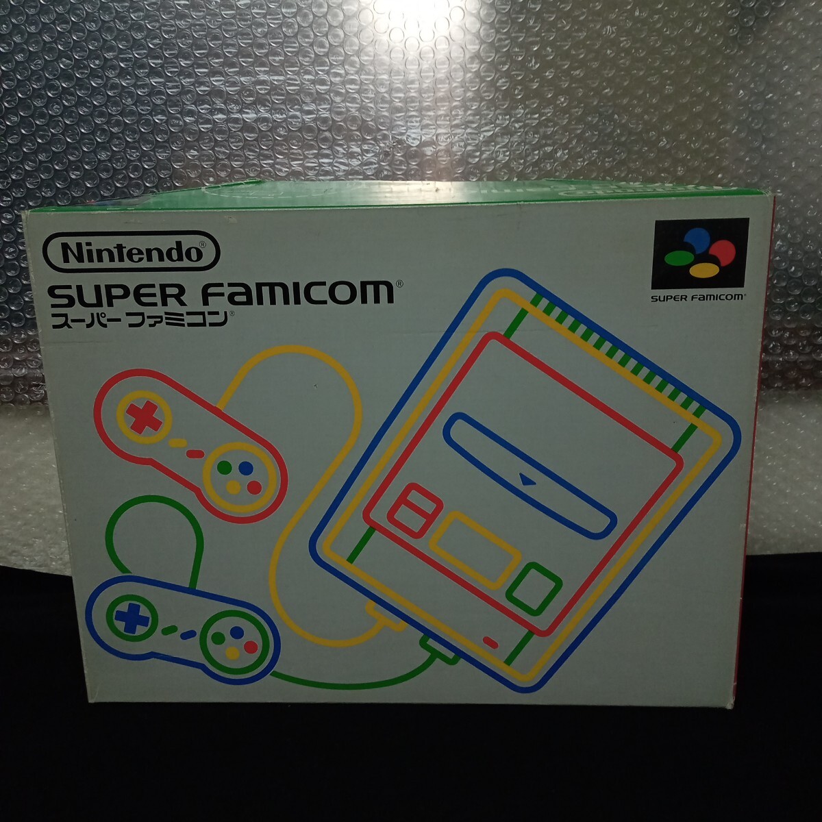 雑A-070/動作未確認 箱付きスーパーファミコン コントローラ×1 ACアダプター×1 取扱説明書 任天堂/L11/70922拍卖