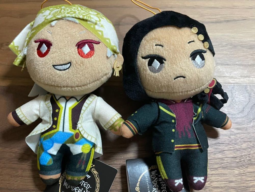 【カリム/ジャミル】ツイステッドワンダーランド EX エクストラ制服ぬいぐるみ スカラビア寮 ツイステ 新品・タグ付き拍卖