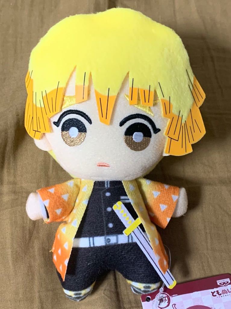 数量2 鬼滅の刃 ともぬい vol.1 我妻善逸 あがつまぜんいつ 単品 ぬいぐるみ 新品・タグ付き 定形外290円 セガ ナムコ アドアーズ限定拍卖