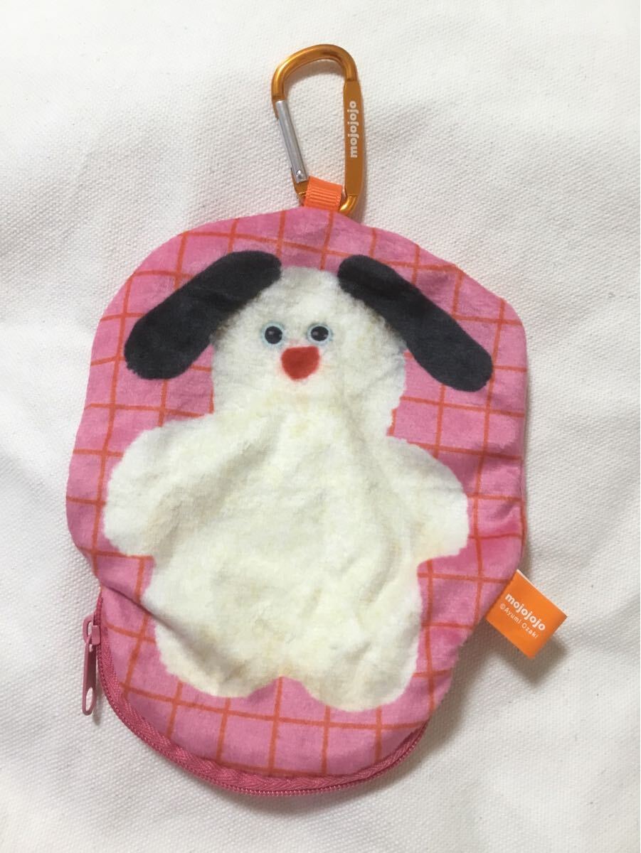 ☆mojojojo モジョジョジョ カラビナ付きポーチ ミニポーチ 小銭入れ コインケース コスメポーチ 小物入れ キーホルダー 新品☆拍卖