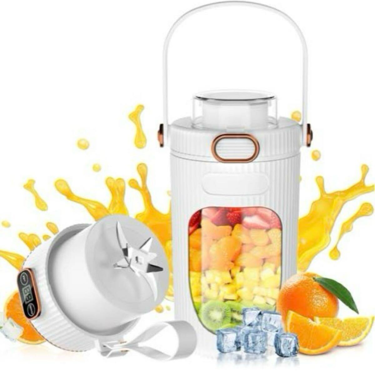 23 ジューサー ミキサー 離乳食 介護食 ブレンダー 400ml コードレスミキサー 小型ジューサー拍卖