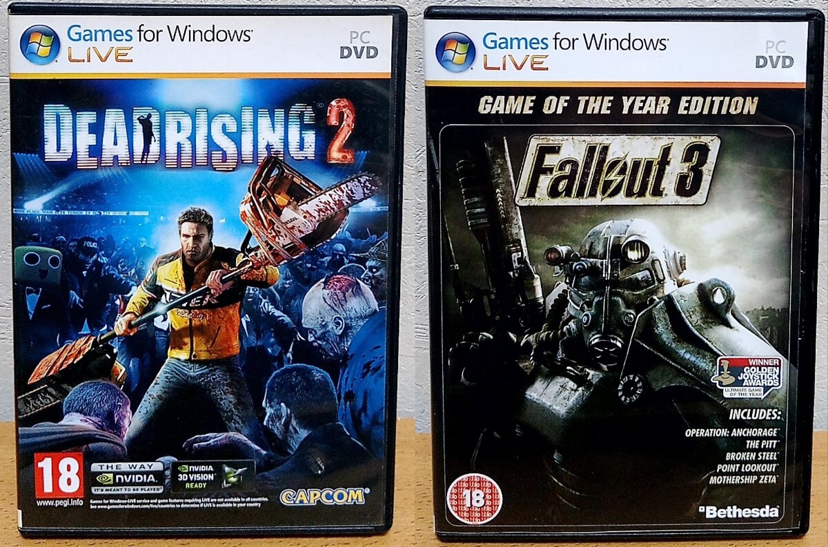 DEAD RISING 2 + Fallout 3 輸入盤 2点セット フォールアウト デッドライジング拍卖