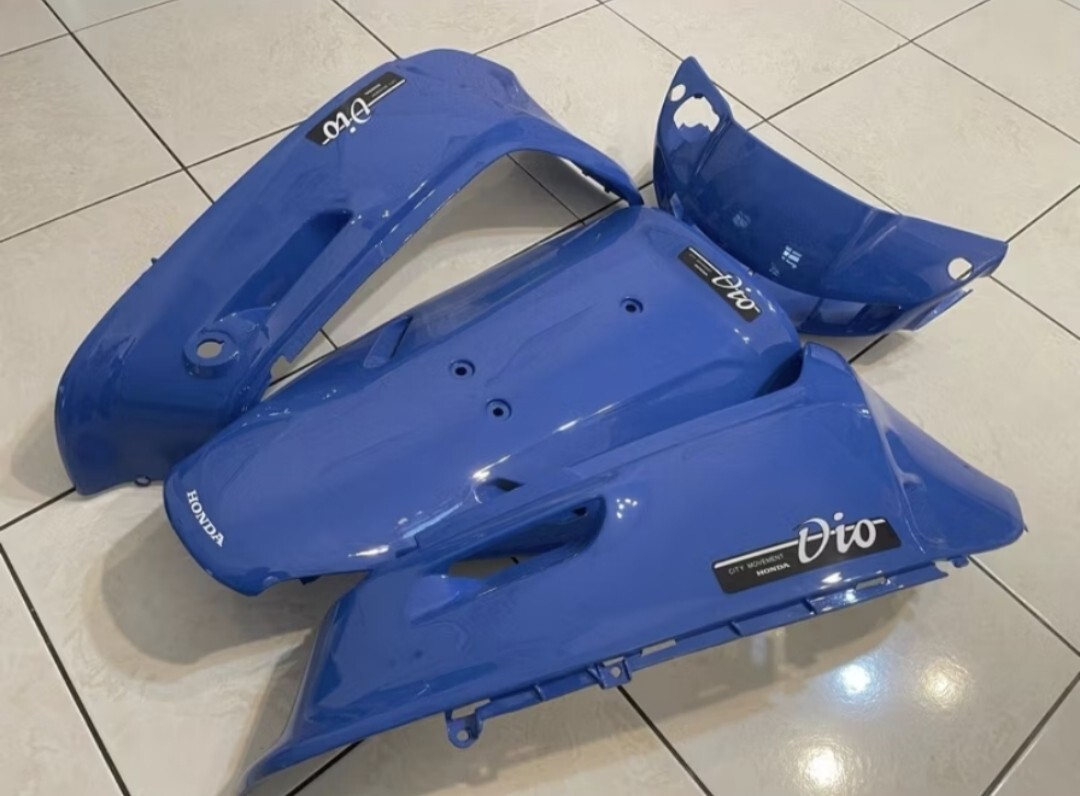 Dio AF18 25 カスタム 青 外装セット 拍卖