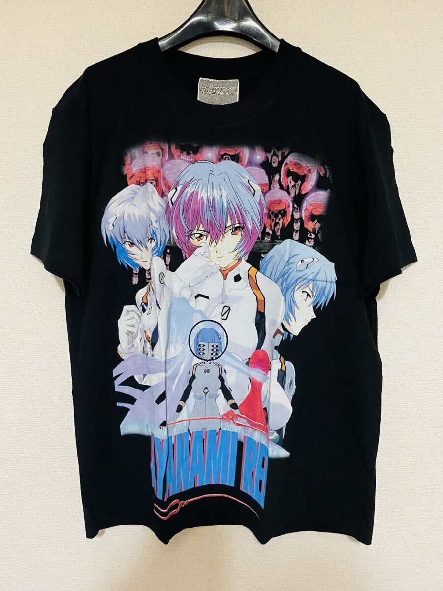 エヴァンゲリオン 綾波レイ Tシャツ レアデザイン XL 新品未使用 evangelion拍卖