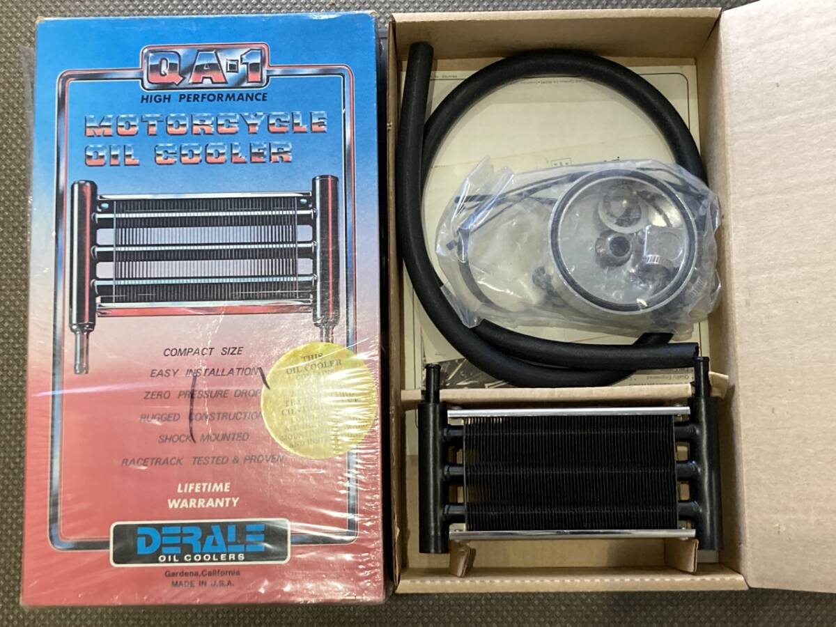 当時物 CB650 CB750K CB750F CB400F CB系用 デラーレ オイルクーラー 新品 (検 BEET Lockhart ロックハート アールズ 昭和 Derale 忠男拍卖