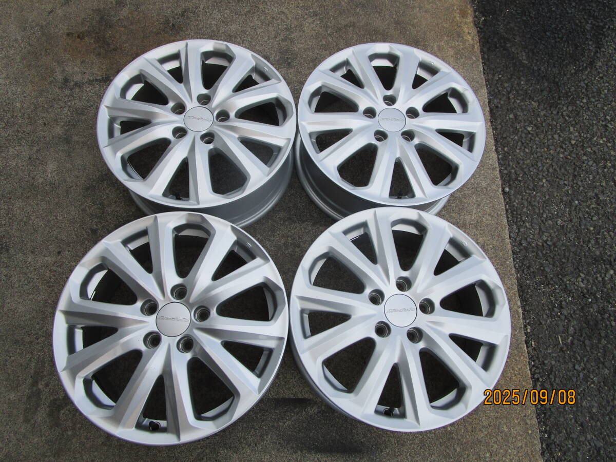 ホンダオプション.Moduro、6.5J/5穴/114.3/+50、小傷のみ綺麗目4本格安出品拍卖