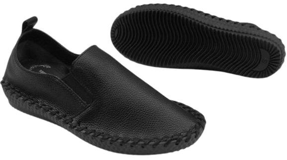 即決 Michaela La Spada FR105 ブラック S 柔らかクッション かかと踏めるスリッポン 婦人 レディース エスパドリーユ カジュアル拍卖