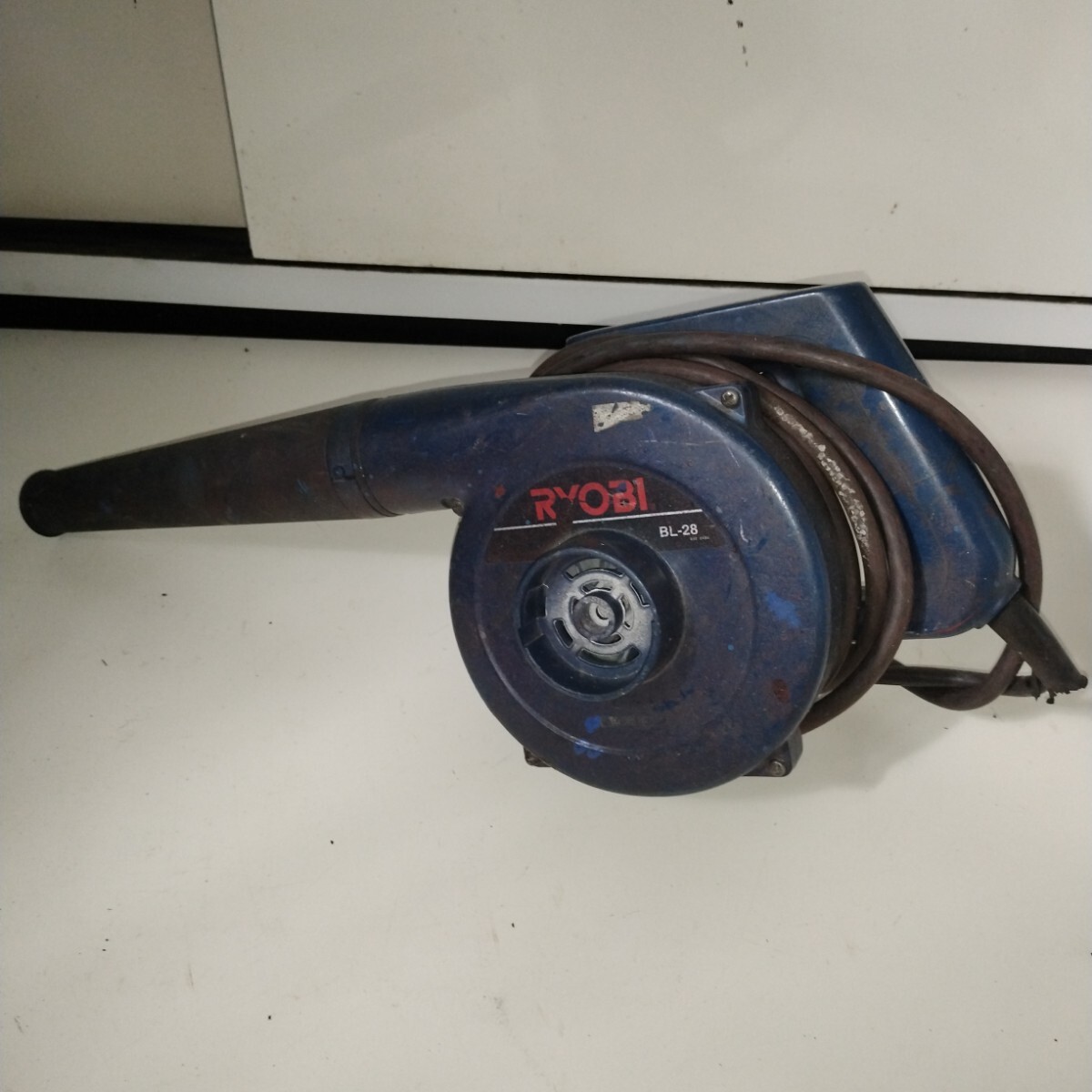 送料無料 リョービ RYOBI 電動ブロワー BL -28 実働 火起こし 掃除 送風機 清掃 拍卖