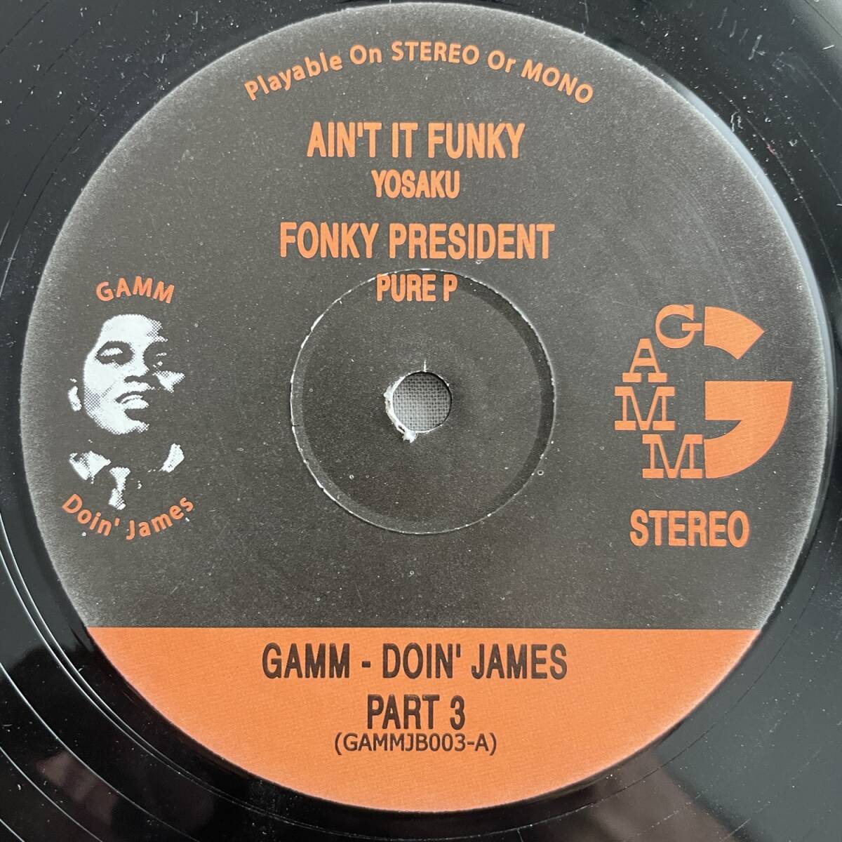 GAMM - Doin' James Part 3 Yosaku Ain't It Funky Pure P Fonky President Badsim拍卖