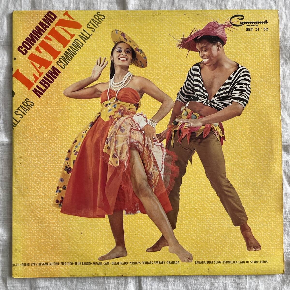 【 Enoch Light pro. 】COMMAND ALL STARS- COMMAND LATIN ALBUM vol.1 1LPのみ 特価 拍卖