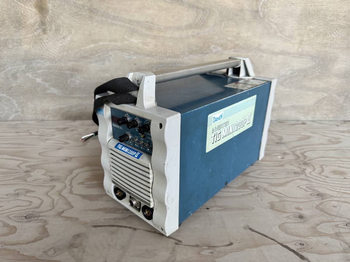 DAIHEN ダイヘン 小型TIG溶接機 VRTPM-202 TIG MINI 200P II(通電確認済) 2014年 中古品 直流電源 拍卖