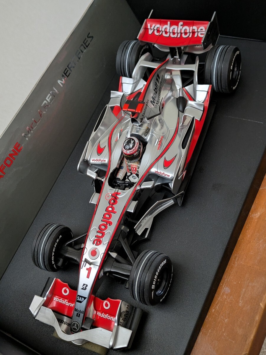 ☆ 超稀少カスタムモデル!Team Edition Model PMA1/18 Vodafone McLaren Mercedes MP4/22 #1 F.アロンソ モナコGP Winner 2007 仕様 ☆拍卖