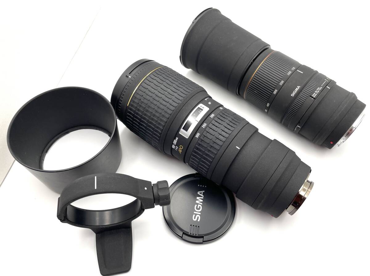 SIGMA IF EX 100-300mm 1:4D APO 170-500mm 1:5-6.3 APO 三脚座 レンズフード シグマ sigma 100 300 4 d 4d 170 500 5 6.3拍卖