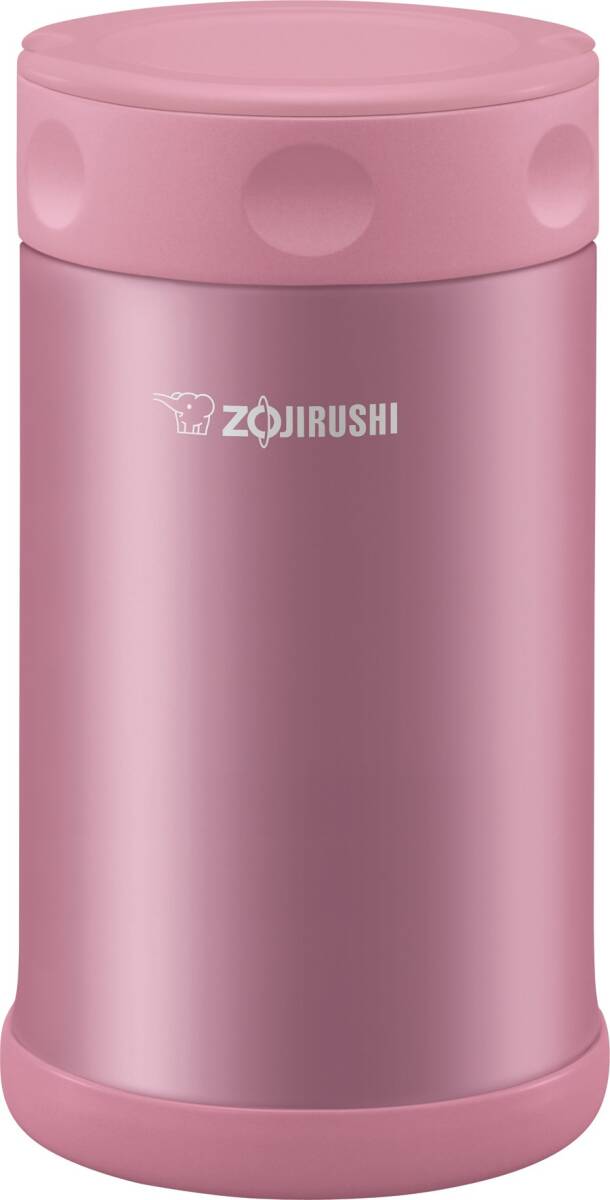 【中古】Zojirushi Stainless Steel Food Jar 25 oz. / 0.75 Liter, Shiny Pink拍卖