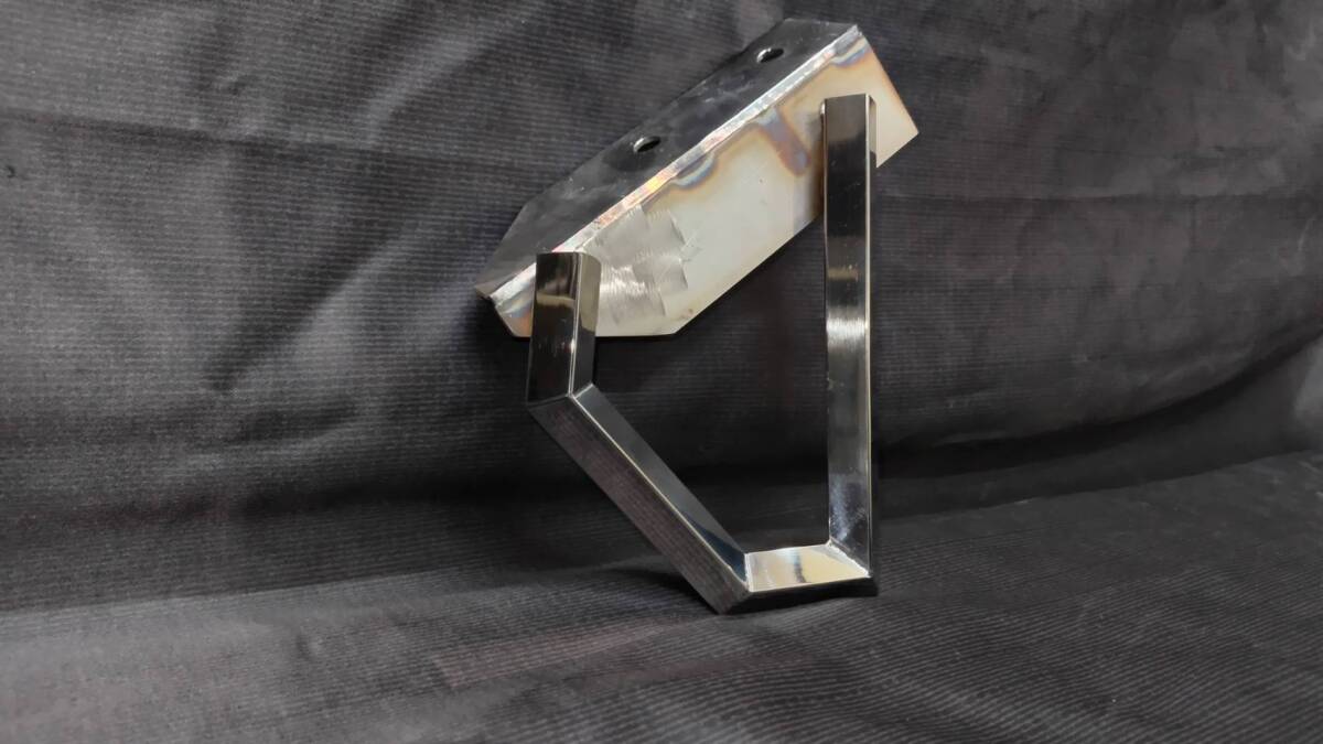 当店オリジナル!ステンレスチルトグリップ トヨタダイナ/トヨエース 日野デュトロキャビン昇降用取っ手デコトラアートトラックカミオン拍卖