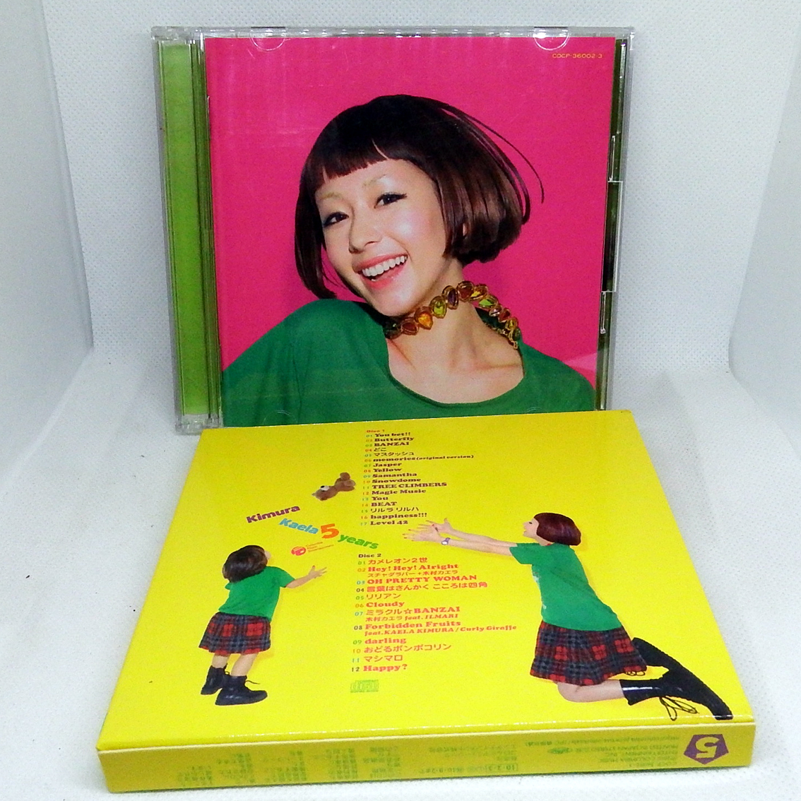 TMKR0911 CD 木村カエラ Kimura Kaera 5years 2枚組拍卖