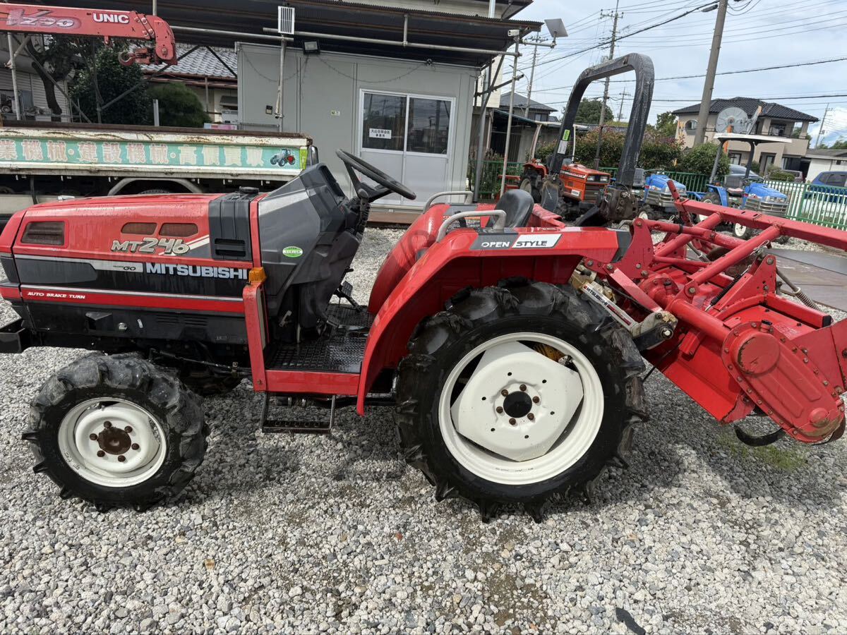 MITSUBISHI トラクター MT246 アワーメーター1424h拍卖