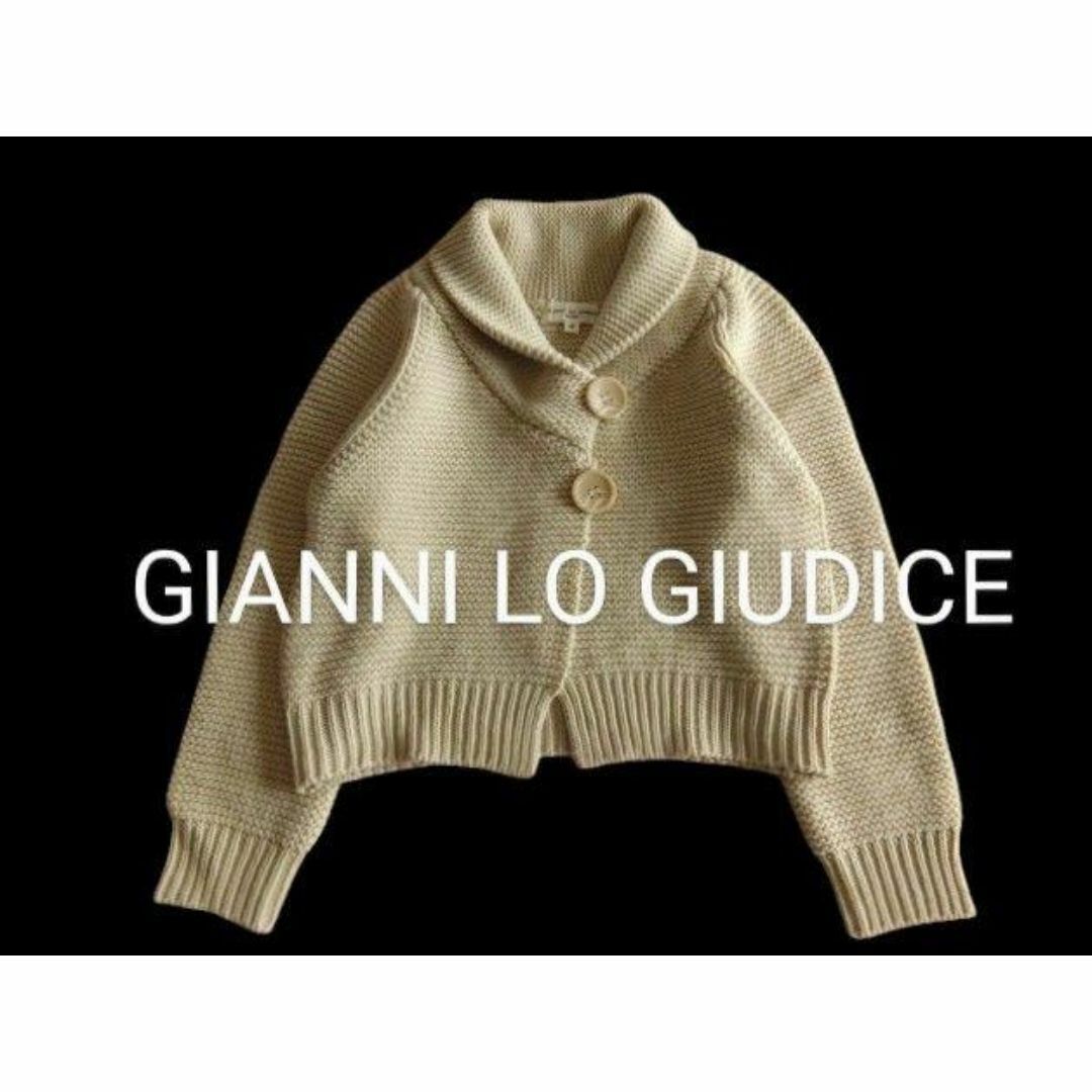 ↓超美品!GIANNI LO GIUDICE ジャンニロジュディチェ カーデガン 送料レターパックプラス600円拍卖