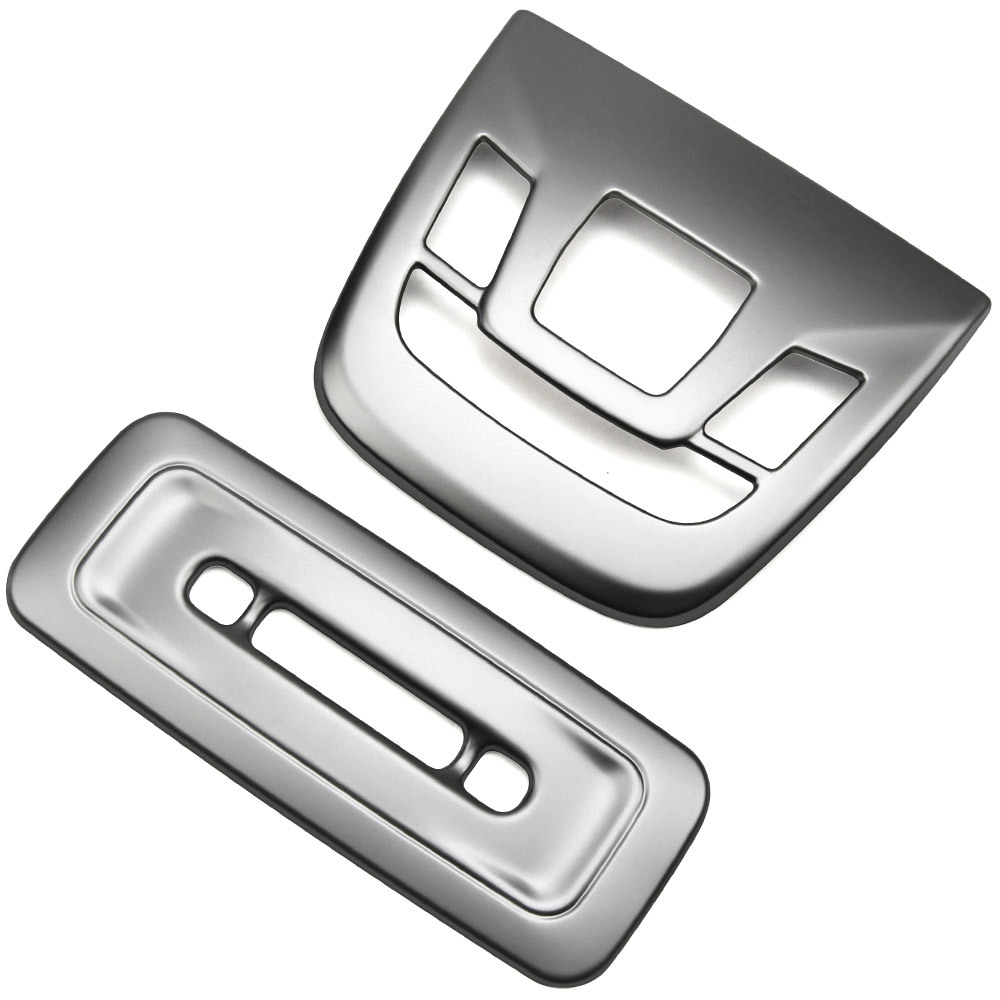 トヨタ 新型 クラウンクロスオーバー 35系 ルームランプパネル 内装ガーニッシュ インテリアパネル サテンシルバー 2P@拍卖