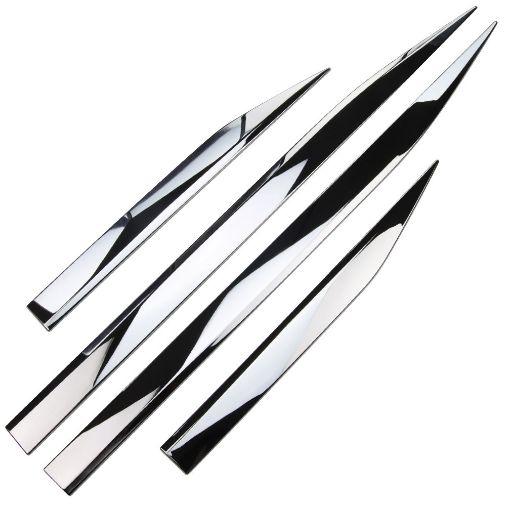 アウトランダー PHEV GN0W サイドドアガーニッシュ ドアトリム 鏡面メッキ仕上げ@拍卖