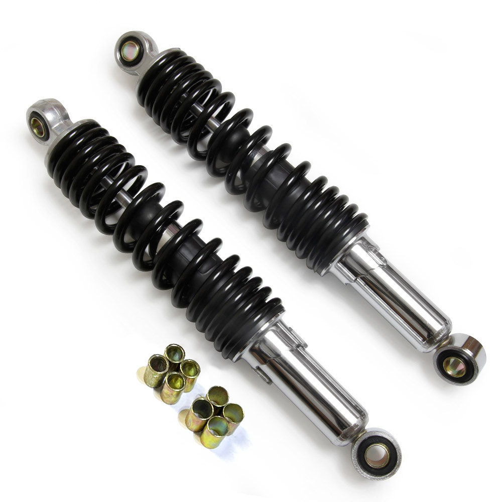 ボルティー CB400SS SR400 エリミネーター250 リアサス リアショック リアサスペンション 32cm 穴径12mm 黒色 交換用穴径10mm付き拍卖