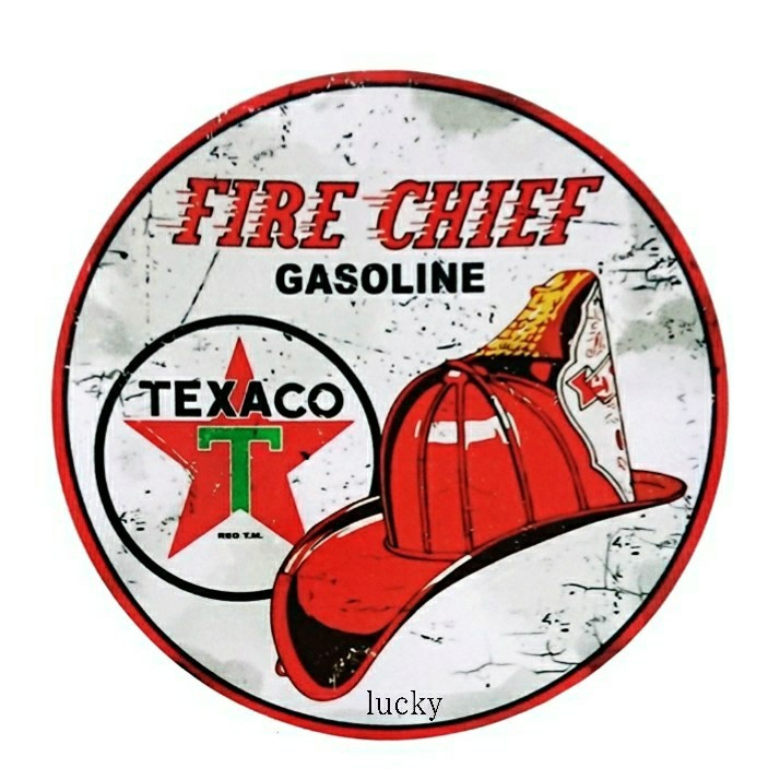ヴィンテージ レトロ 転写 ステッカー 車 カッティングステッカー シール デカール TEXACO ガソリン FIRE CHIEF 消防士 装飾 luk289拍卖
