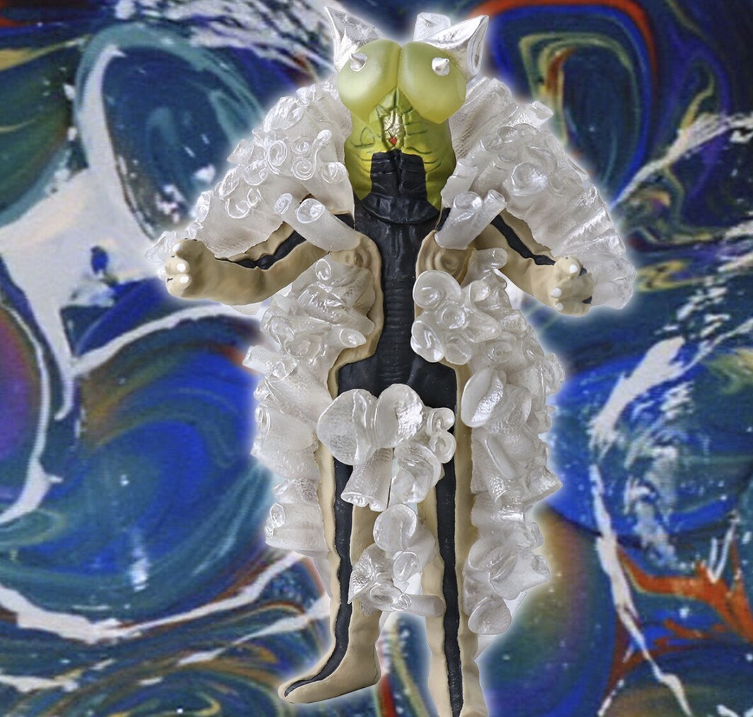 ウルトラ大怪獣シリーズ5000 プラチク星人 大怪獣シリーズ ソフビ フィギュア 拍卖