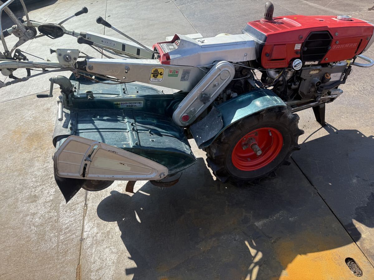 耕運機 ヤンマー 管理機 YANMAR 大型 ヤンマーVC950 ヤンマーディーゼル 現状品 動作良好 動画あり 山形発 拍卖