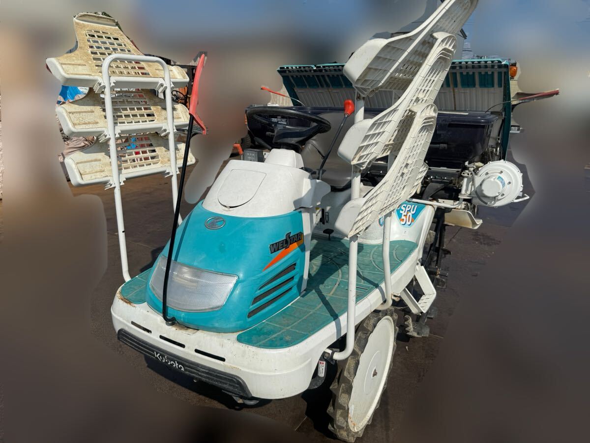 田植機 クボタ KUBOTA 可動品 動画あり 山形発 手渡し SPU50 こまきちゃん 拍卖