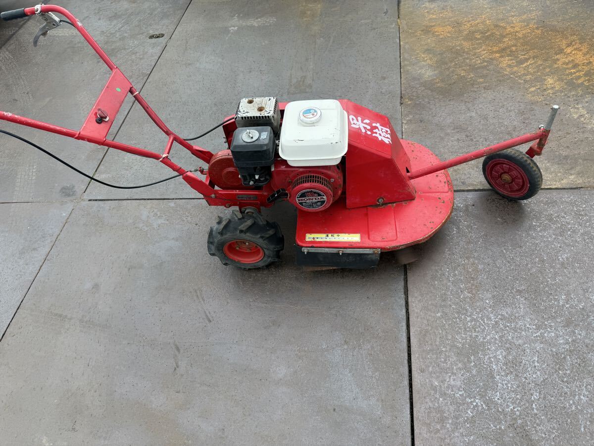 自走式草刈機 草刈機 草刈り機 エンジン、草刈り動作品 走行不動品 訳あり ホンダ 草刈り機 山形発 手渡し 着払い 動画あり拍卖