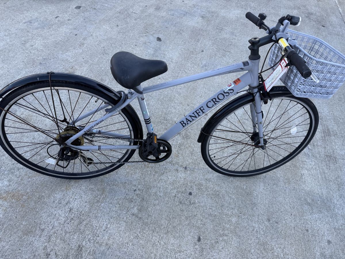 自転車 現状品 BANFF CROSS 山形発 手渡し タイヤ空気あり拍卖