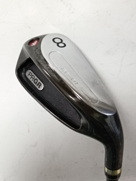 単品8番 プロギア エッグ PRGR egg PC-01 8番 アイアン 純正カーボン フレックス M-35 中古拍卖