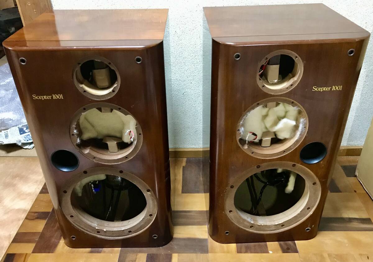 岩手盛岡発! ONKYO Scepter1001 エンクロージャー ネットワーク付き拍卖