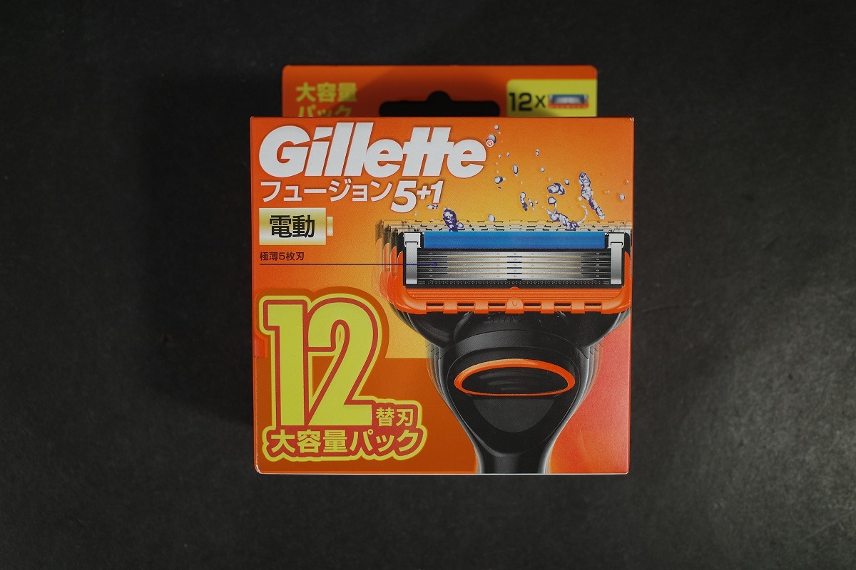 新品 ジレット フュージョン5+1 電動タイプ 替刃 12個入 即決拍卖