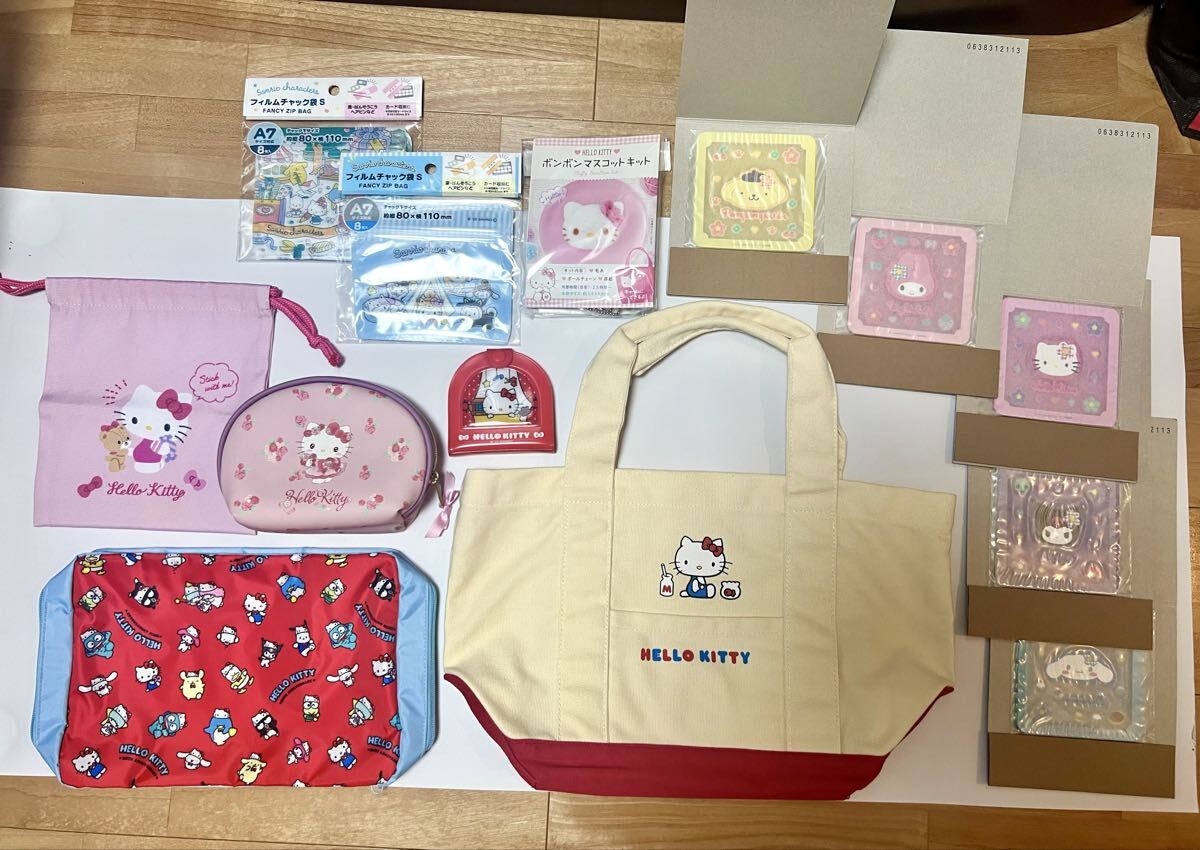 ハローキティ マイメロ まとめ 71点 大量 サンリオ 未使用 限定 HELLO KITTY拍卖