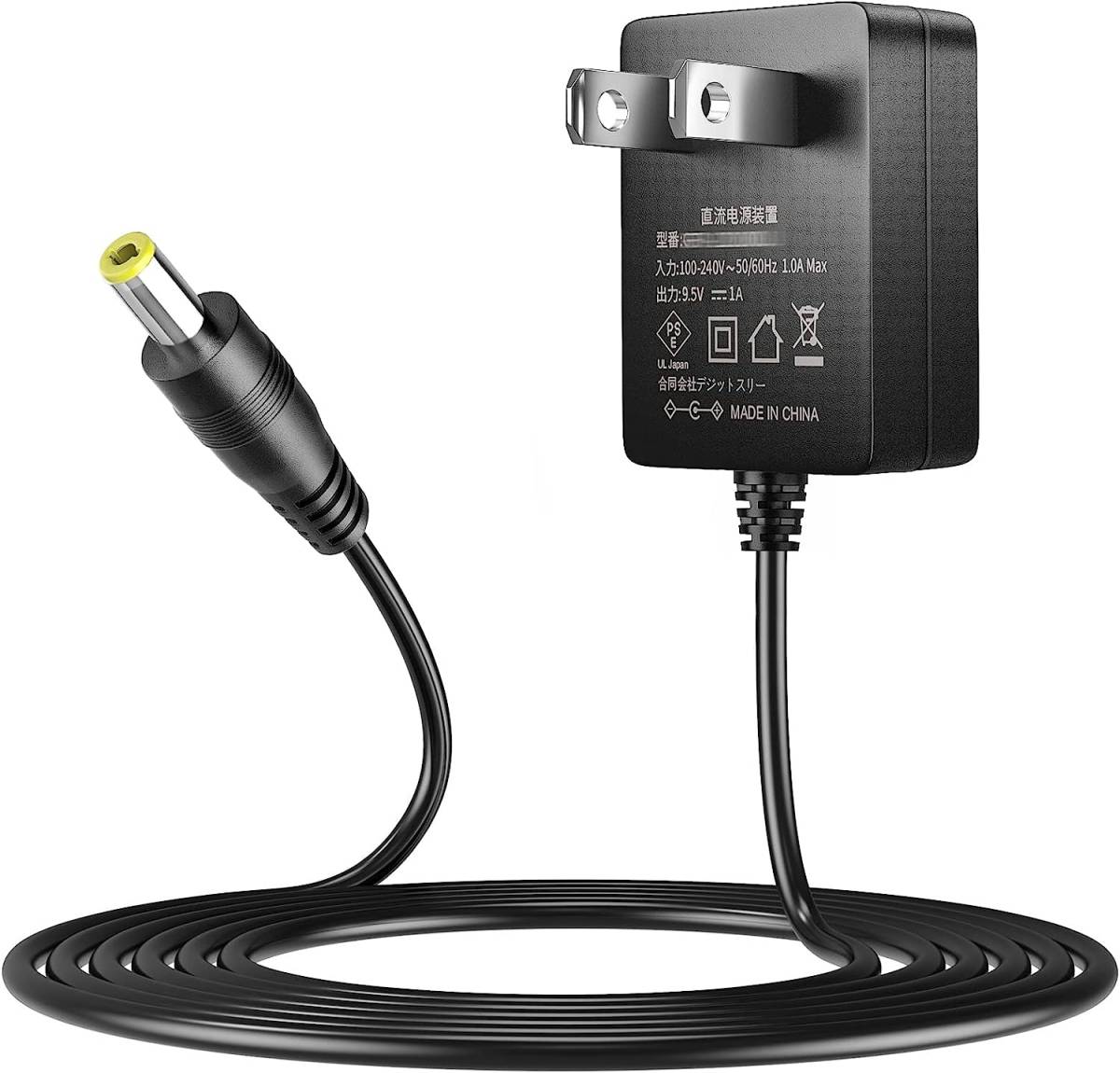 Punasi カシオ ラベルライター ネームランド ACアダプター ADA95100L CASIO用のACアダプター PSE認証 9.5V 1A 充電器拍卖