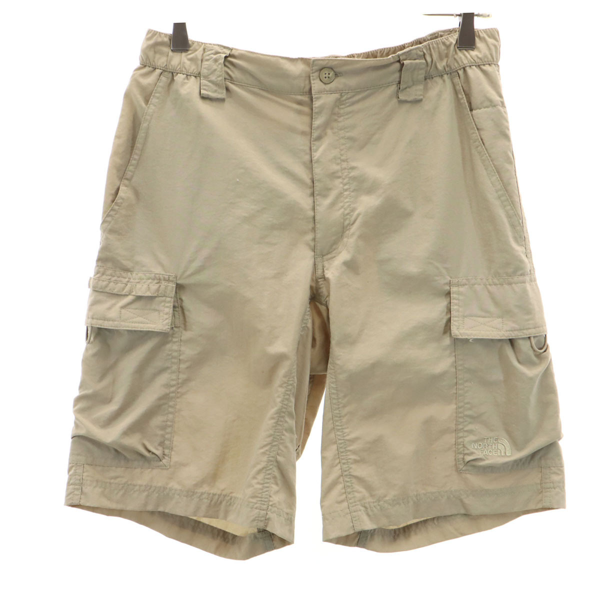 THE NORTH FACE ノースフェイス カーゴショートパンツ S ベージュ NT01510 アウトドア メンズ拍卖
