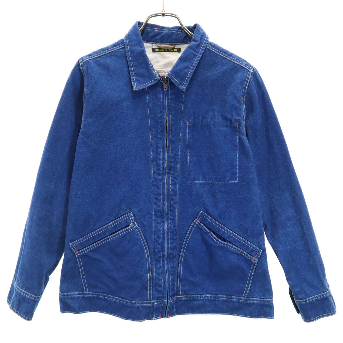 GREEN BOWL グリーンボウル 日本製 デニムジャケット 36 インディゴ ユニセックス メンズ拍卖