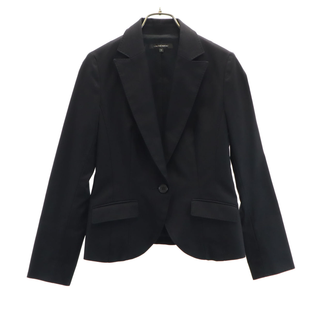 LAUTREAMONT ロートレアモン 日本製 テーラードジャケット 1 ブラック レディース拍卖