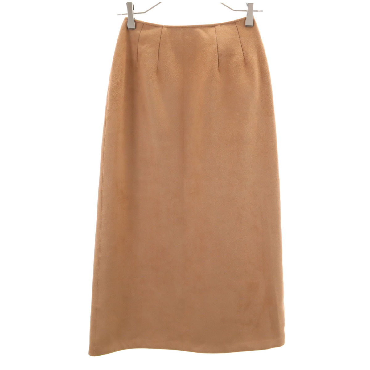 Ron Herman ロンハーマン ロング丈 フェイクスエード タイトスカート XS ベージュ レディース拍卖