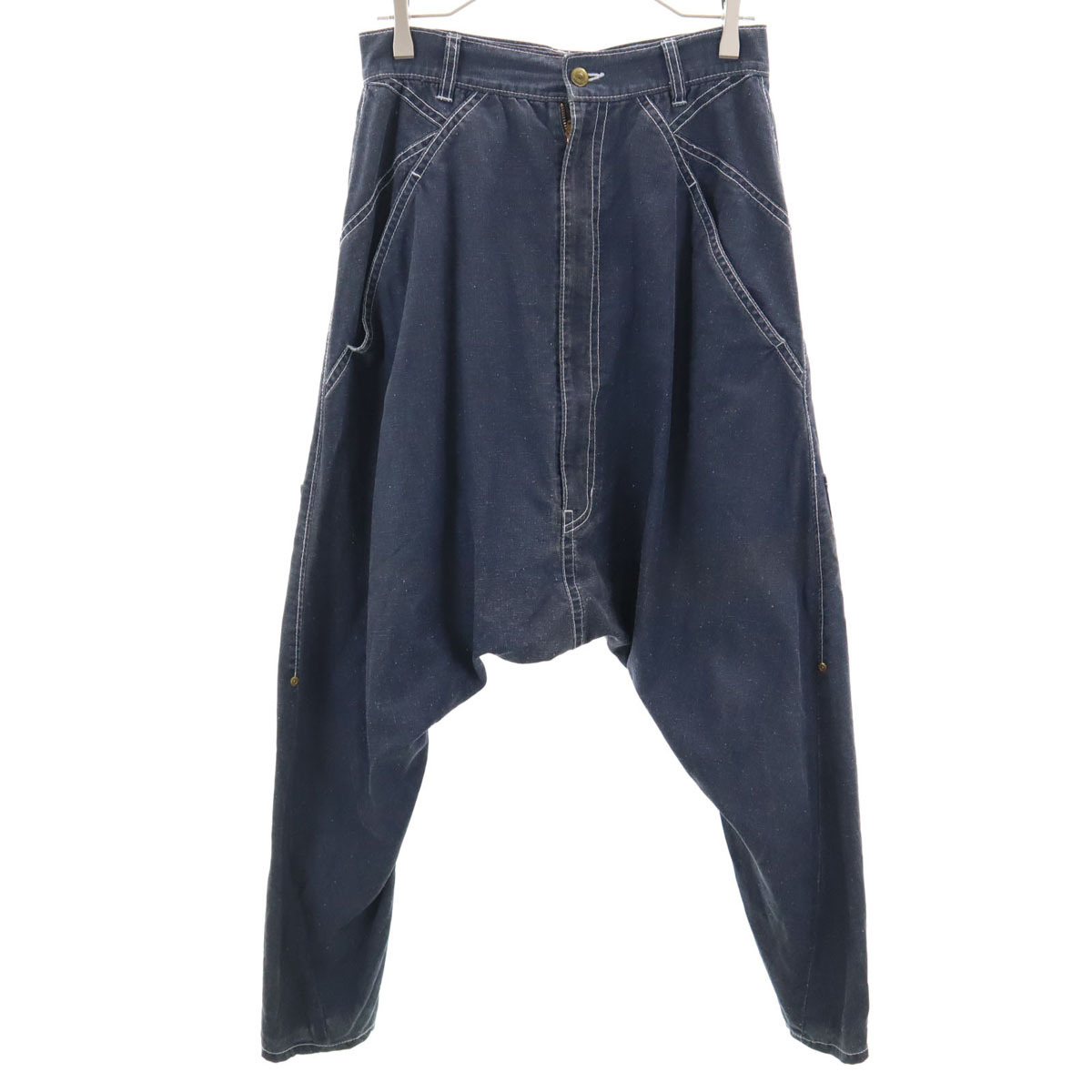 mercibeaucoup メルシーボーク― サルエルパンツ 1 ネイビー系 メンズ拍卖