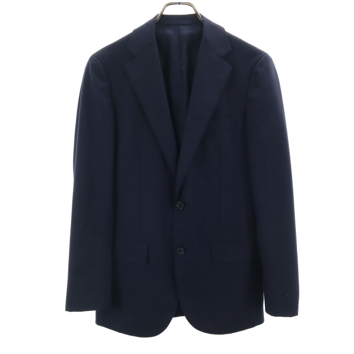 UNITED ARROWS ユナイテッドアローズ ヘリンボーン柄 テーラードジャケット 44 ネイビー メンズ拍卖