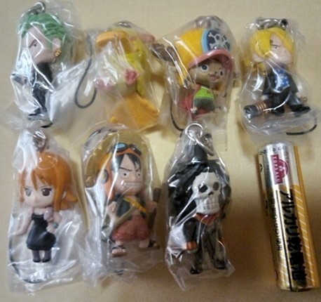 ワンピース STRONG WORLD 劇場版ストラップ(前編)全7種 バンダイ/ガシャポン 2009年 A113拍卖