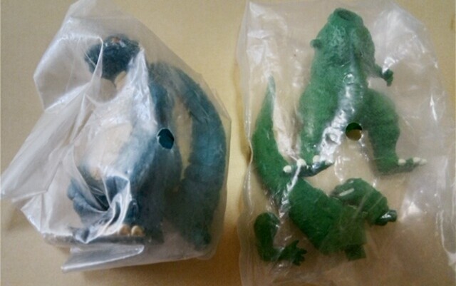 ゴジラ89&リトルゴジラ バンダイHGガシャポン A114拍卖