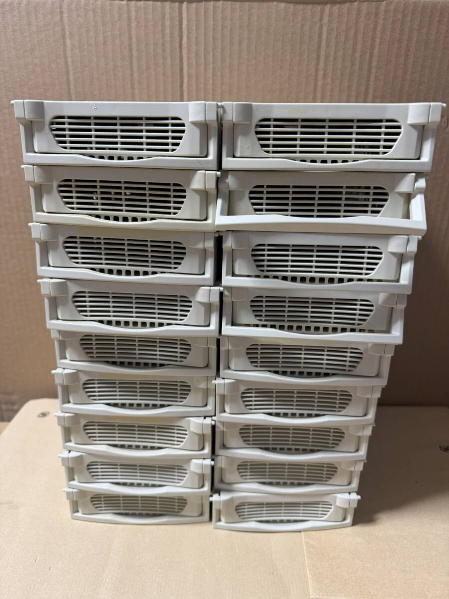 ジャンク扱い IDE リムーバブルケース 大量18個 全てケースのみ オウルテック Owltech OWL-AC80IP/CC 長期保管品 3.5インチ IDE HDD対応 拍卖