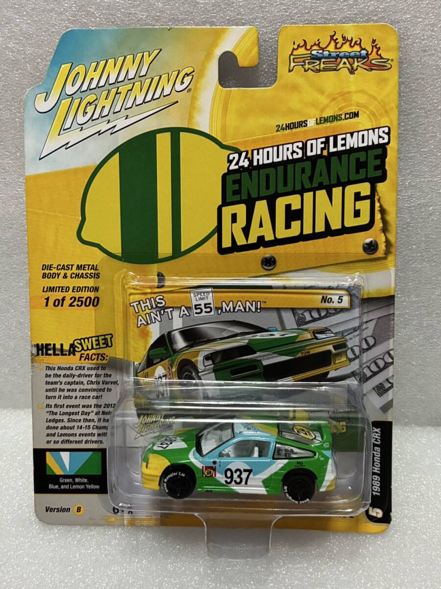 1/64 JOHNNY LIGHTNING 1989 Honda CRX Street FREAKS拍卖